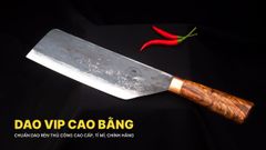 Dao phay chặt gà thép nhíp - CG1DD DAO VIP CAO BẰNG