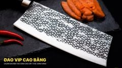 Dao chặt xương sắc bén - thép nhíp ô tô - cán mun khâu inox - DCX05M DAO VIP CAO BẰNG