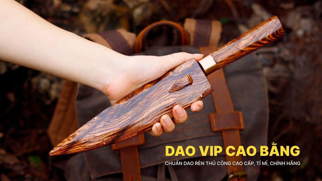 Dao phile N05DDVG vỏ gỗ DAO VIP CAO BẰNG