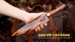 Dao phile N05DDVG vỏ gỗ DAO VIP CAO BẰNG