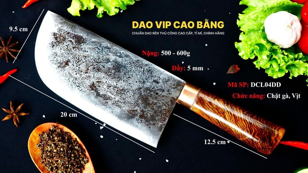 Dao Chặt Lọc DCL04DD DAO VIP CAO BẰNG