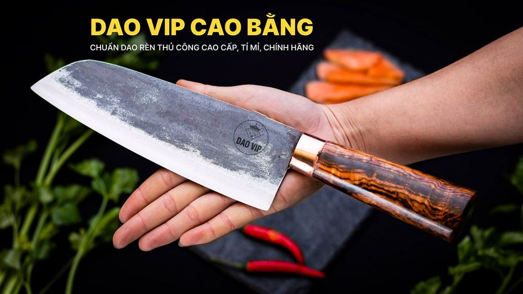 DAO THÁI KIỂU 03 khâu đồng đỏ GT03DD DAO VIP CAO BẰNG
