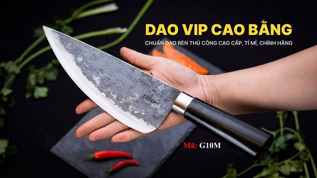 Dao bầu lọc 22 cán mun - G10M DAO VIP CAO BẰNG
