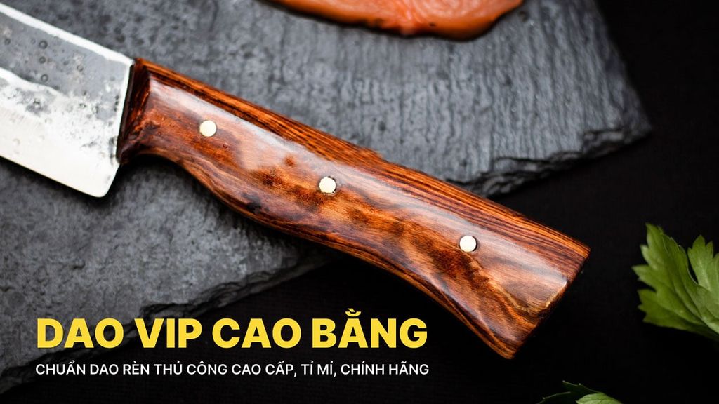 Dao lọc 15 cán ốp cẩm - DL15OCD DAO VIP CAO BẰNG