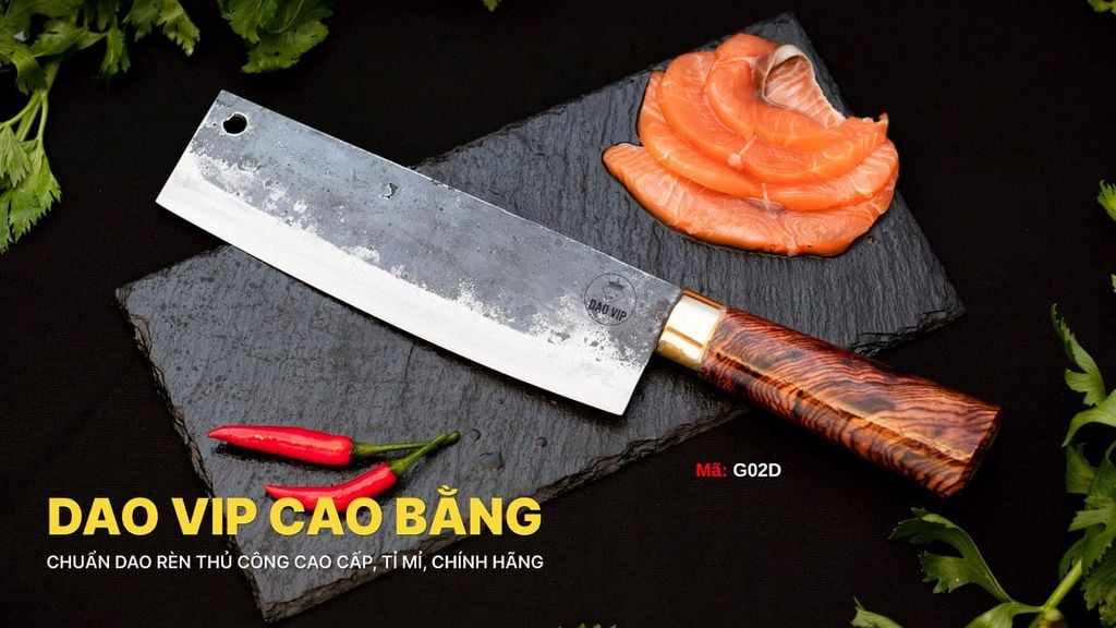 Dao thái 20 cán cẩm - G02D DAO VIP CAO BẰNG