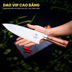 Dao chặt lọc 02 cán cẩm, thép trắng - DCL02T DAO VIP CAO BẰNG