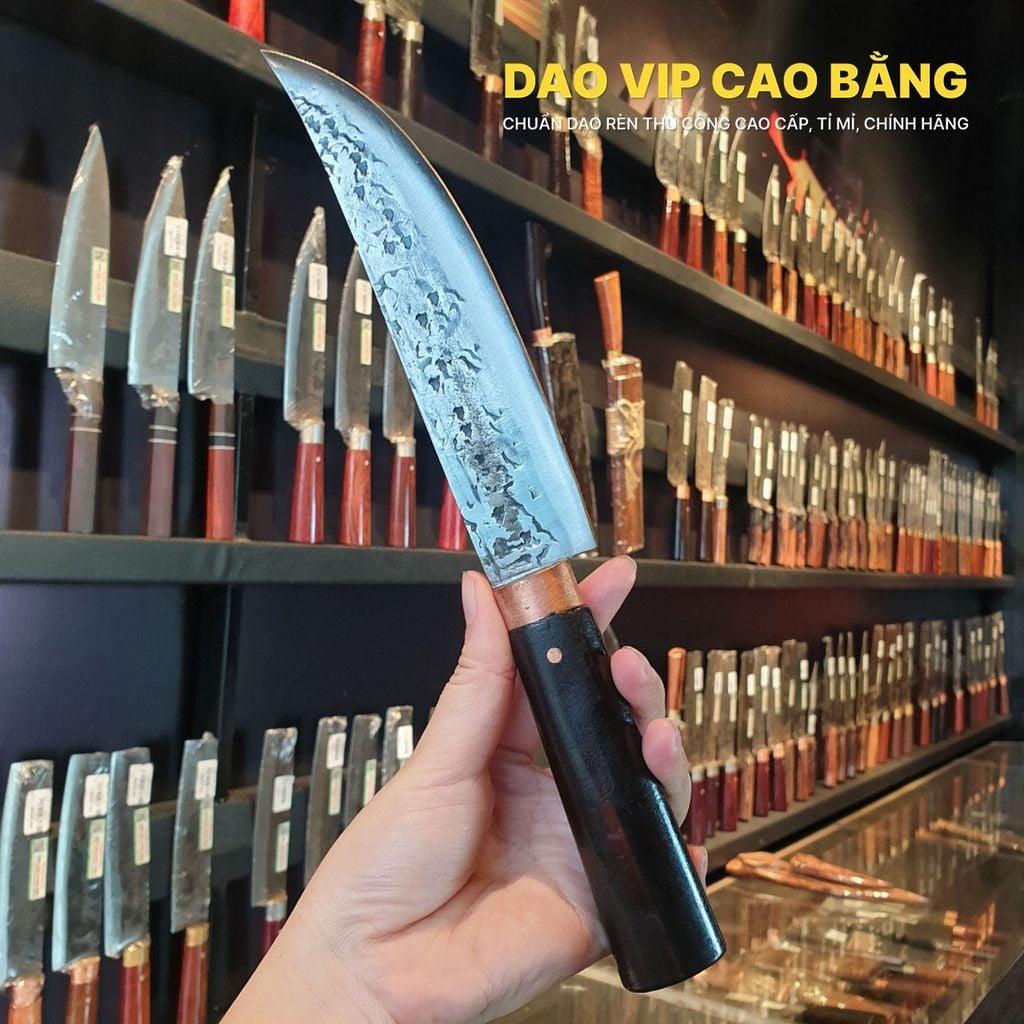 Dao lọc thép nhíp dập hoa văn - DL15TMDD DAO VIP CAO BẰNG