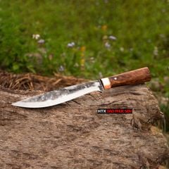 Dao thái lọc sắc bén - Thép nhíp ôtô - Cán cẩm khâu đồng đỏ - DL22DD