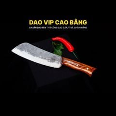 DAO PHA CHẶT 01 cán gỗ tự nhiên DPC01 DAO VIP CAO BẰNG