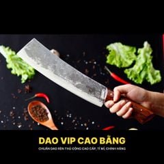 DAO TÔNG CHẶT GÀ MỚI cán ốp cẩm G07COCD