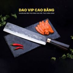 Dao tông chặt gà cán mun - G07MDD DAO VIP CAO BẰNG