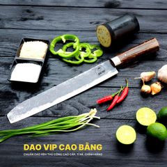 DAO BỔ DƯA - CẮT BÁNH 01 (CÁN GỖ TỰ NHIÊN) GBD01TH DAO VIP CAO BẰNG