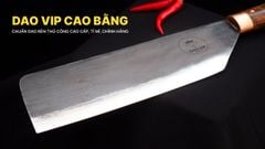 Dao phay chặt gà thép nhíp - CG1DD DAO VIP CAO BẰNG