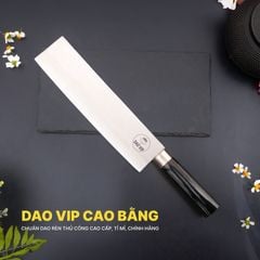 Dao tông chặt gà thép trắng - G07KM DAO VIP CAO BẰNG