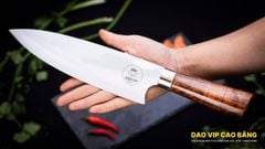 Dao chặt lọc 02 cán cẩm, thép trắng - DCL02T DAO VIP CAO BẰNG