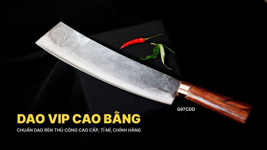 DAO TÔNG CHẶT GÀ MỚI - G07CDD DAO VIP CAO BẰNG