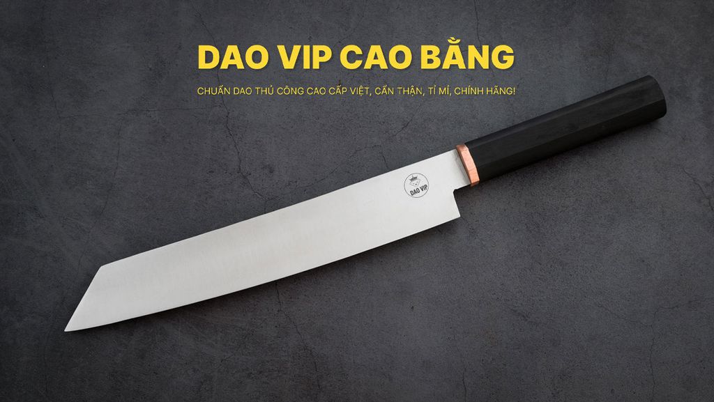 Dao Kiritsuke thép trắng - DNK27 DAO VIP CAO BẰNG