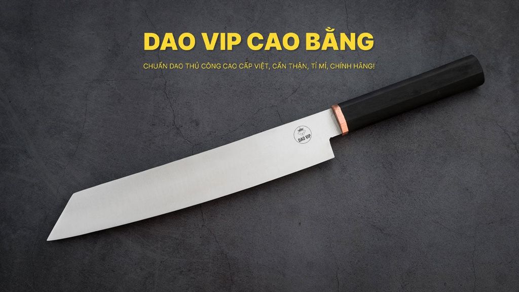 Dao Kiritsuke thép trắng cao cấp - DNK27VG DAO VIP CAO BẰNG