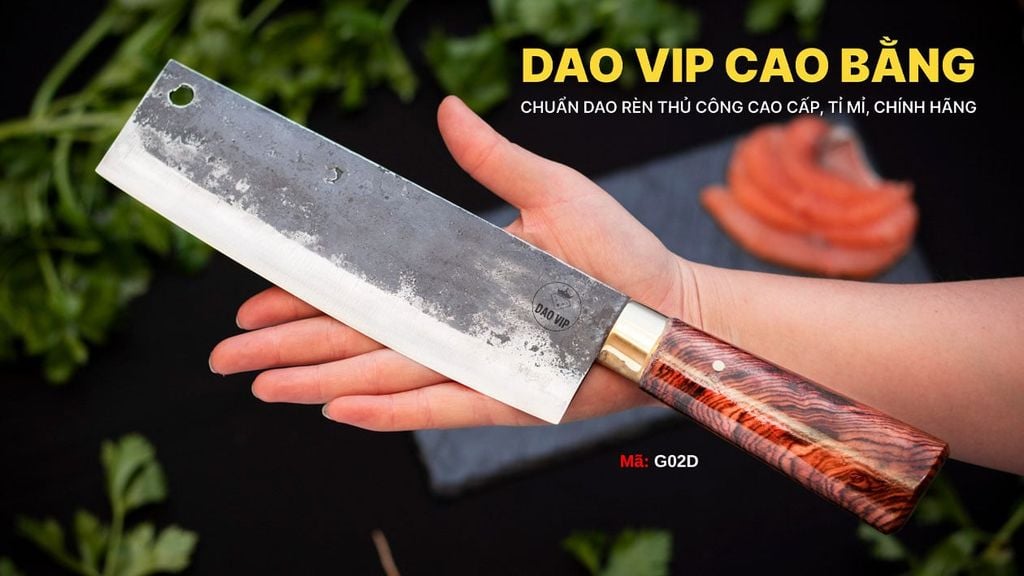 Dao thái 20 cán cẩm - G02D DAO VIP CAO BẰNG