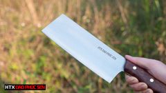 Dao chặt gà thép trắng - SGK08