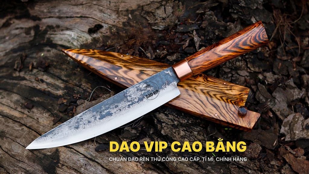 Dao phile N05DDVG vỏ gỗ DAO VIP CAO BẰNG