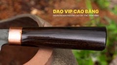 Dao phile thép trắng - N14KMDD DAO VIP CAO BẰNG