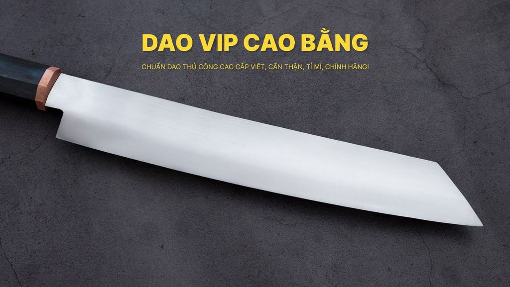 Dao Kiritsuke thép trắng cao cấp - DNK27VG DAO VIP CAO BẰNG