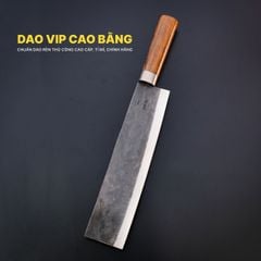 Dao chặt gà, chặt cây đa năng - Thép nhíp ô tô - Cán tự nhiên khâu inox - G07 DAO VIP CAO BẰNG