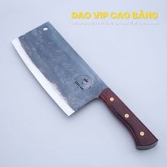 Dao chặt - thái bản 10 - Thép nhíp ô tô - Cán ốp cẩm - CTB10OCD DAO VIP CAO BẰNG