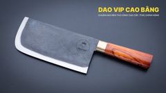 Dao tầu chặt xương - Thép nhíp ô tô - Cán cẩm khâu đồng - DCX01DD DAO VIP CAO BẰNG
