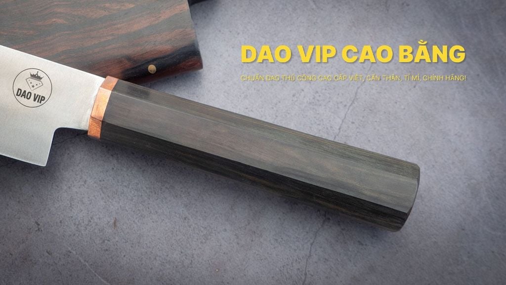 Dao Kiritsuke thép trắng cao cấp - DNK27VG DAO VIP CAO BẰNG