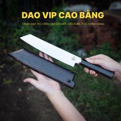 Dao Kiritsuke thép trắng cao cấp - DNK27VG DAO VIP CAO BẰNG