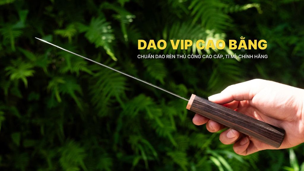 Dao thái lọc thép trắng DN20K DAO VIP CAO BẰNG
