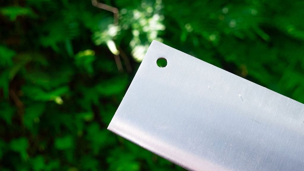 Dao chặt gà thép trắng G05KDD DAO VIP CAO BẰNG