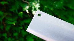 Dao chặt gà thép trắng G05KDD DAO VIP CAO BẰNG