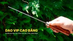 Dao chặt gà thép trắng G05K DAO VIP CAO BẰNG