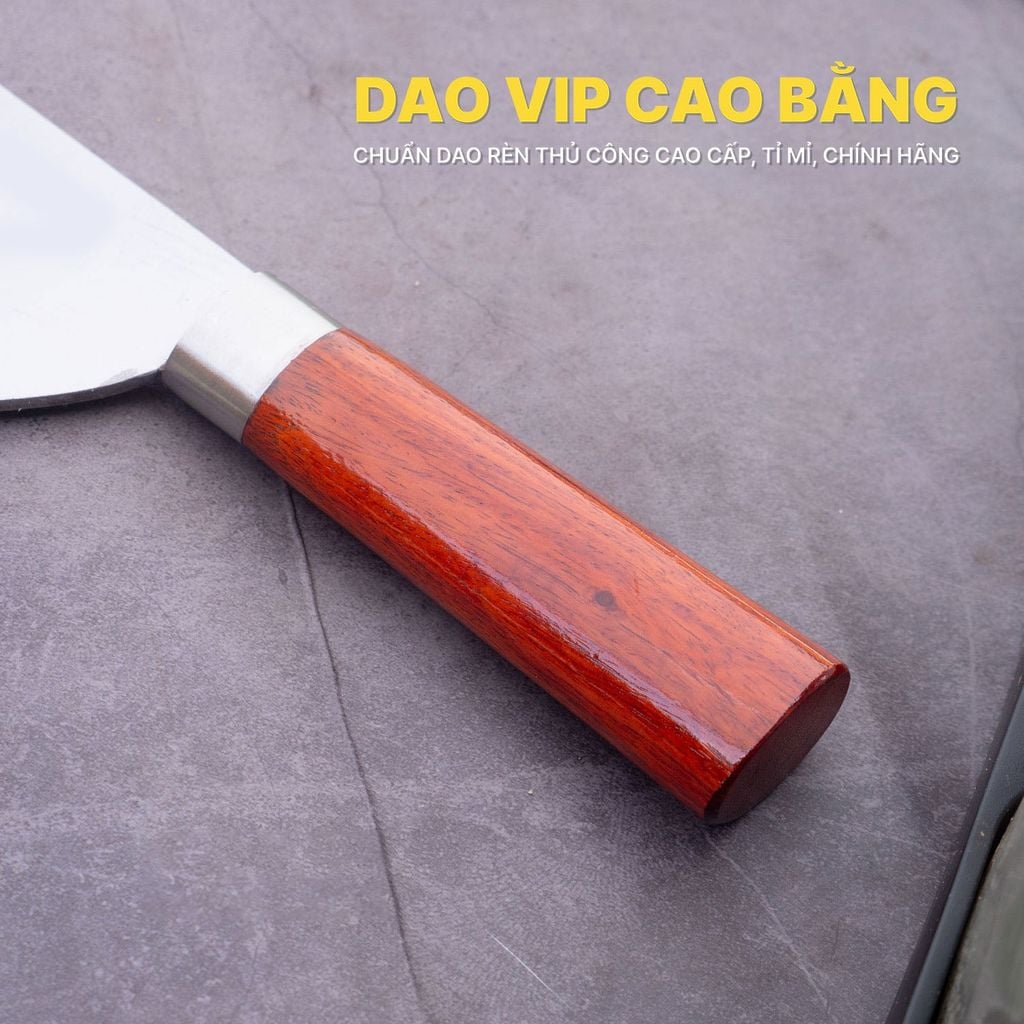 Dao chặt gà thép trắng CG99H DAO VIP CAO BẰNG