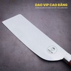 Dao chặt gà thép trắng CG99H DAO VIP CAO BẰNG