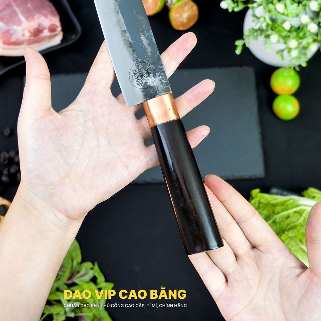 Dao lọc thép nhíp dập hoa văn - DL15TMDD DAO VIP CAO BẰNG