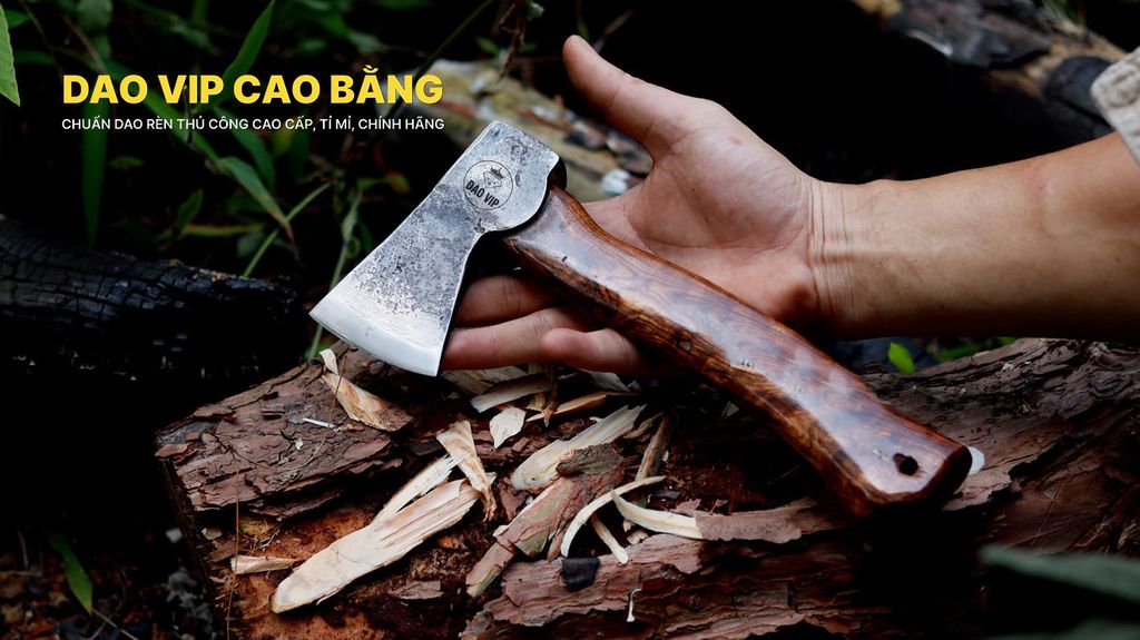 Rìu cắm trại - Đồ cắm trại - R05A | DAO VIP CAO BẰNG