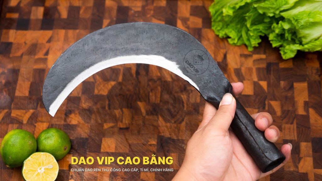 Rựa phát cỏ sắc bén - Thép nhíp ô tô - C05 DAO VIP CAO BẰNG