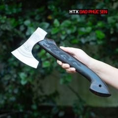 Rìu đi rừng R03 khắc hoa văn - R03M