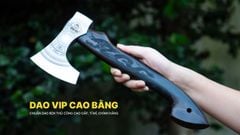 Rìu đi rừng R03 khắc hoa văn - R03M DAO VIP CAO BẰNG
