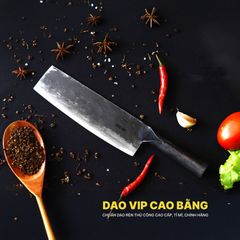 Dao thái sắc bén - Cán sắt - Thép nhíp ô tô - S01 DAO VIP CAO BẰNG