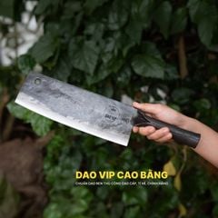Dao thái sắc bén - Cán sắt - Thép nhíp ô tô - S03 DAO VIP CAO BẰNG