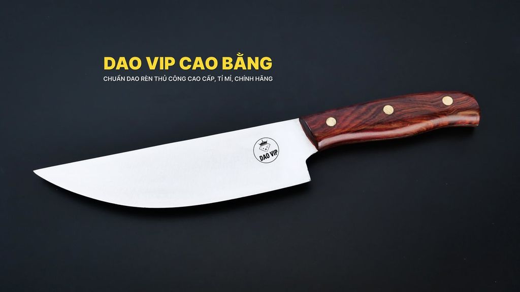 Dao lọc thái thịt thép trắng - SLK04 DAO VIP CAO BẰNG