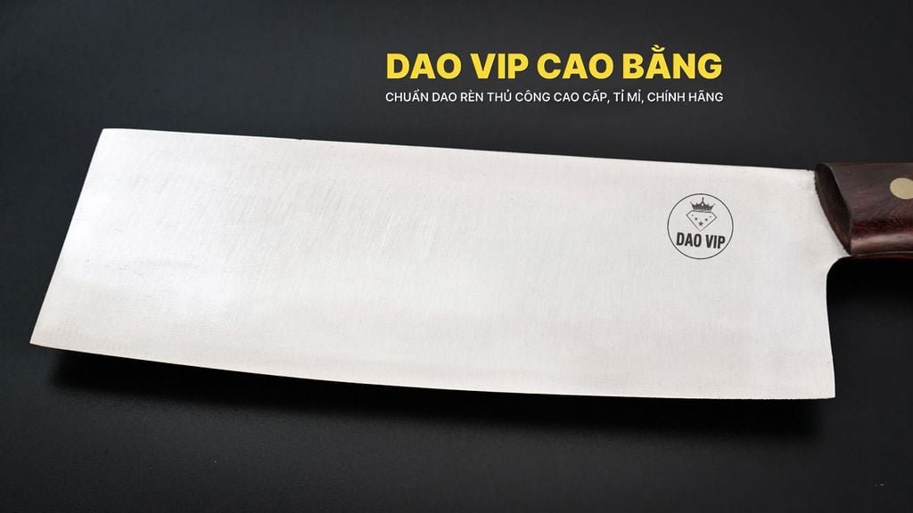 Dao thái cao cấp thép trắng - STK01 DAO VIP CAO BẰNG
