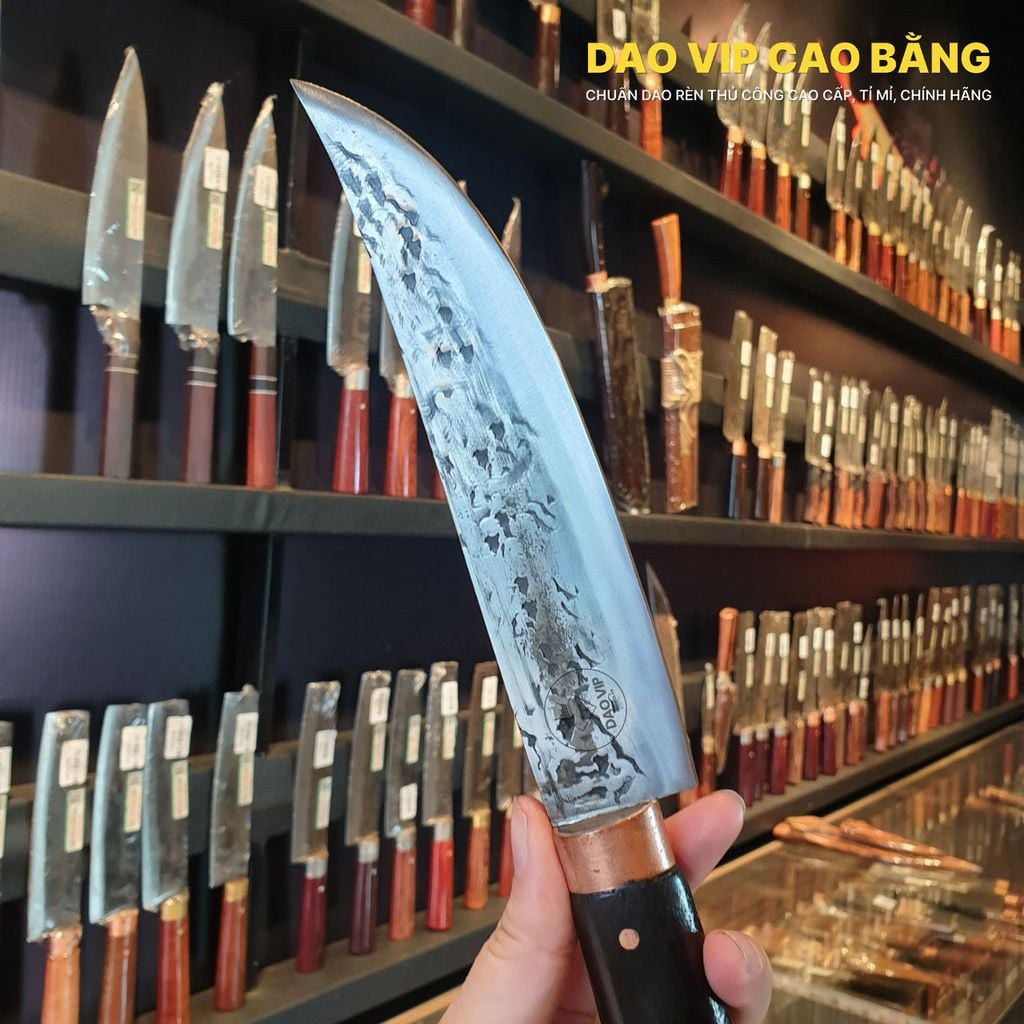 Dao lọc thép nhíp dập hoa văn - DL15TMDD DAO VIP CAO BẰNG