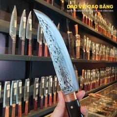 Dao lọc thép nhíp dập hoa văn - DL15TMDD DAO VIP CAO BẰNG