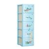 Tủ nhựa LUCKY 5 tầng - Nội Ngoại Thất Inox Nhựa - Qui Phúc - quiphuc.com